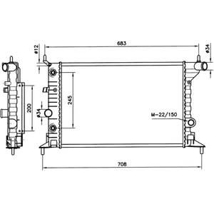 NRF Radiateur