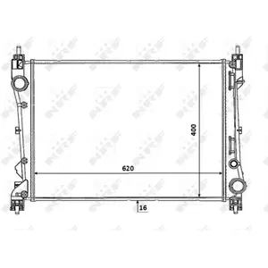NRF Radiateur pas cher