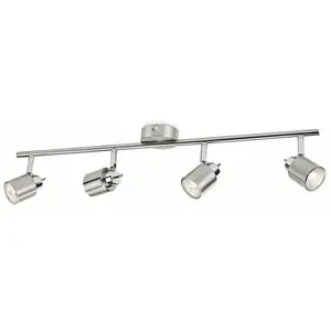 Comparateur de prix : Philips Plafonnier Ajustable Philips - 4 Spots - Gu10 - Métal - 93503