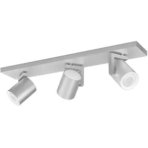 Applique LED RGBW PHILIPS Hue White Color Argenta 18W Aluminium pas cher