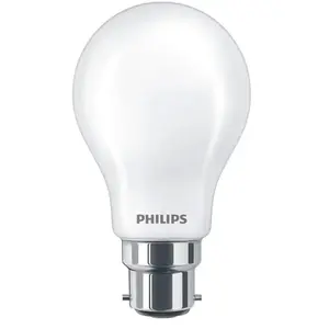 Philips ampoule LED Standard B22 60W Blanc Chaud, Dépolie, VerreVendu pargalaxus