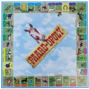 Redhorse Jeu de société Monopoly - Late For The Sky - Chevaux - Blanc - Mixte pas cher