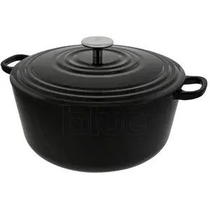 BK Bourgogne Braadpan - Ø28 cm - zwart - gietijzer - inductie pas cher