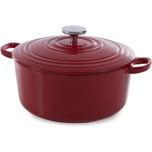 BK Bourgogne braadpan Ø 28 cm - rood - gietijzer - inductie