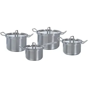 BK Q-linair Master Verre Batterie de Cuisine 4 Pièces