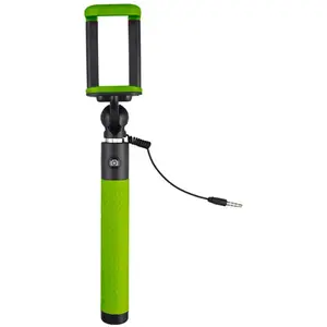 Caruba Selfie Stick Plug & Play vert, Selfie stick, Vert pas cher