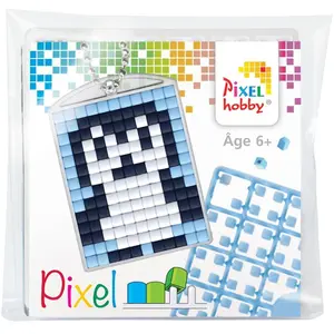 Kit créatif porte-clé - PIXEL KIT - 3 couleurs de pixel - Fixation ins...