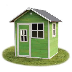 EXIT Loft 100 houten speelhuis - groen pas cher