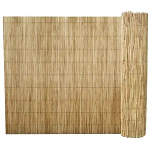 Comparateur de prix : vidaXL Clôture de jardin en roseau 500x100 cm