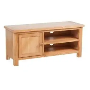 vidaXL Meuble TV 103 x 36 x 46 cm Bois de chêne solide pas cher