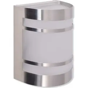 Comparateur de prix : vidaXL Applique murale d'extérieur Acier inoxydable