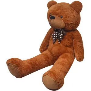vidaXL Vidaxl Ours En Peluche Marron 242 Cm