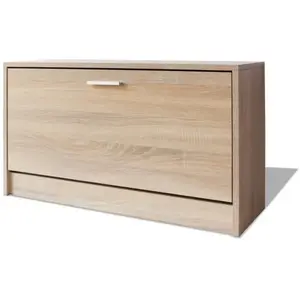 Comparateur de prix : vidaXL Banc à chaussures 80 x 24 x 45 cm Chêne
