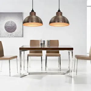 Comparateur de prix : vidaXL Plafonnier 2 pcs Semi-sphérique Couleur cuivre