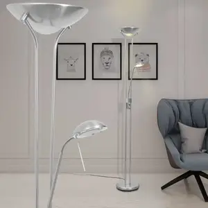 Comparateur de prix : vidaXL Lampadaire à LED à éclairage réglable 23 W