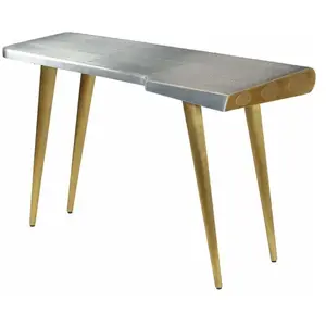 Comparateur de prix : vidaXL Bureau Aviator vintage style aviateur 120 x 60 x 76 cm