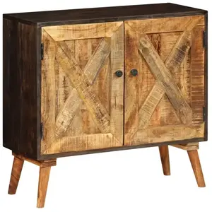 Comparateur de prix : vidaXL Buffet Bois de manguier massif 85x30x75 cm