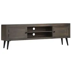 Comparateur de prix : vidaXL Meuble TV Bois massif de manguier 140 x 30 x 45 cm