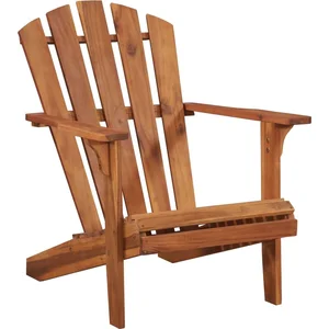 vidaXL Chaise de jardin Adirondack Bois d'acacia massif pas cher
