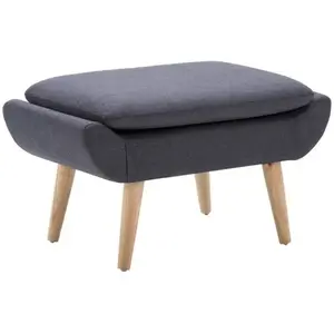 Comparateur de prix : vidaXL Repose-pied Tapisserie en tissu 73 x 43 x 42 cm Gris foncé