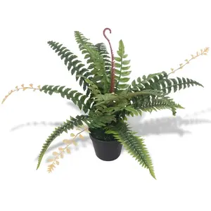 Comparateur de prix : vidaXL Plante artificielle avec pot Fougère 50 cm Vert
