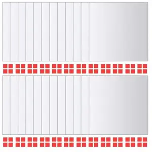 Comparateur de prix : vidaXL Carreau de miroir 24 pcs Carré Verre