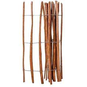 Comparateur de prix : vidaXL Clôture à piquets Bois de noisetier 120x250 cm