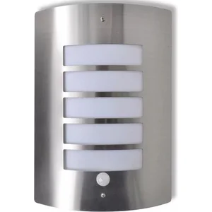 Comparateur de prix : vidaXL Lampe murale avec capteur de mouvement Acier inoxydable