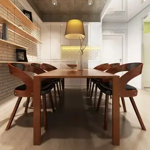 Comparateur de prix : vidaXL Chaises à manger lot de 6 marron similicuir