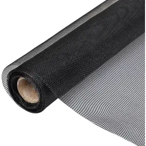 vidaXL Écran en treillis Fibre de verre 100x1000 cm Noir pas cher
