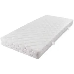Comparateur de prix : vidaXL Matelas avec housse lavable 200 x 90 x 17 cm