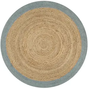 Comparateur de prix : vidaXL Tapis fait à la main Jute avec bord vert olive 150 cm