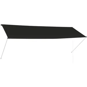 Comparateur de prix : vidaXL Auvent rétractable 350x150 cm Anthracite