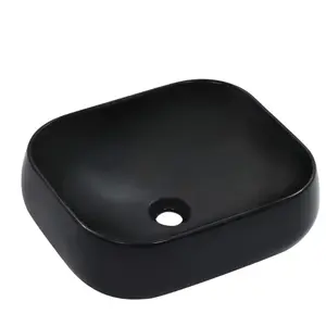 Comparateur de prix : vidaXL Lavabo 44,5 x 39,5 x 14,5 cm Céramique Noir