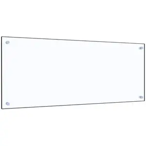 Comparateur de prix : vidaXL Dosseret de cuisine Transparent 100x40 cm Verre trempé