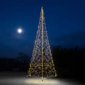 Fairybell LED Buiten Kerstboom voor in de vlaggenmast - 10 meter - 400... pas cher