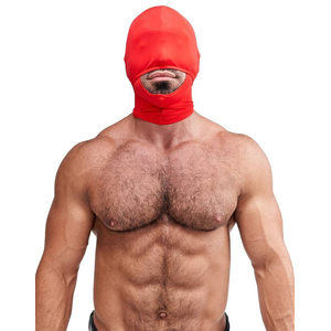 Cagoule en lycra Mister B Rouge   pas cher