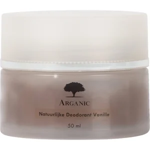 Arganic Natuurlijke Deodorant met Verzorgende Arganolie - Vanille - 50 gram pas cher