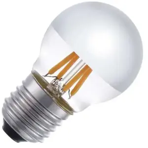 Comparateur de prix : SPL LED Filament Kopspiegellamp Zilver - 4W / DIMBAAR 2500K