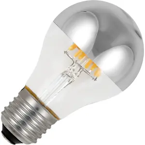 Comparateur de prix : SPL LED Filament kopspiegellamp (zilver) - 6,5W / DIMBAAR