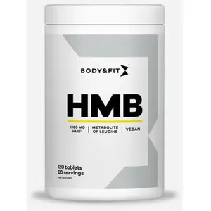 Body & Fit HMB Pure Caps - Leucine Aminozuren - 120 capsules (60 doseringen) pas cher