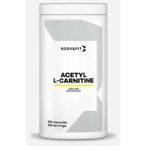 Body & Fit Acetyl L-Carnitine - 500 mg Acetyl L-carnitine per capsule ... pas cher