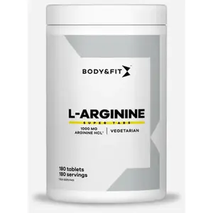 Body & Fit Arginine Super Tabs - Semi-Essentieel Aminozuur - L-Arginin... pas cher