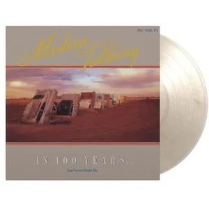 In 100 Years Vinyle Argent Marbré