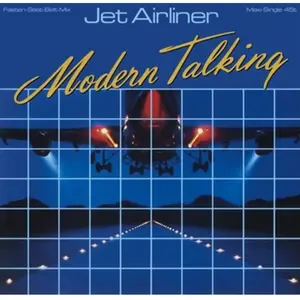 Jet Airliner Vinyle Bleu et Rouge Marbré pas cher