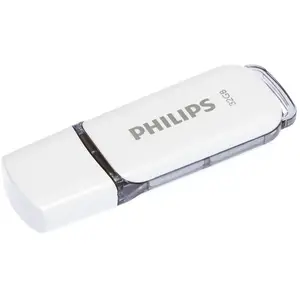 Lot de 3 Clés USB 32 Go Philips USB2.0 Snow Edition Blanc et gris pas cher