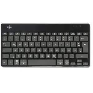 R-Go Tools R-Go Compact Break Clavier ergonomique, QWERTZ (DE), bluetooth, noir (DE, Sans fil), Clavier, Noir