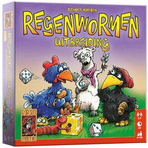 999 Games - Regenwormen Uitbreiding - Dobbelspel pas cher