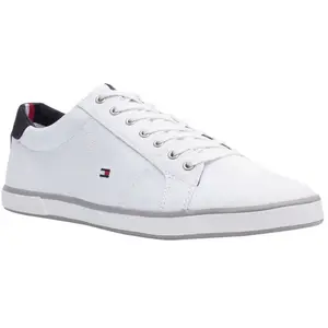 Comparateur de prix : Tommy Hilfiger Homme Flag formateurs, Blanc