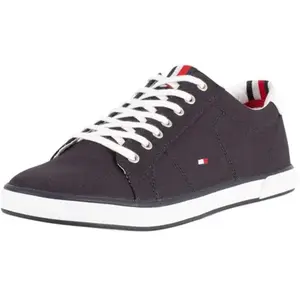 Tommy Hilfiger Homme Flag formateurs, Bleu